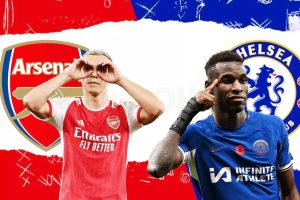 trận đấu bù vòng 29 Premier League giữa Chelsea và Arsenal